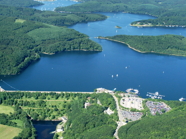 Rursee mit Obersee