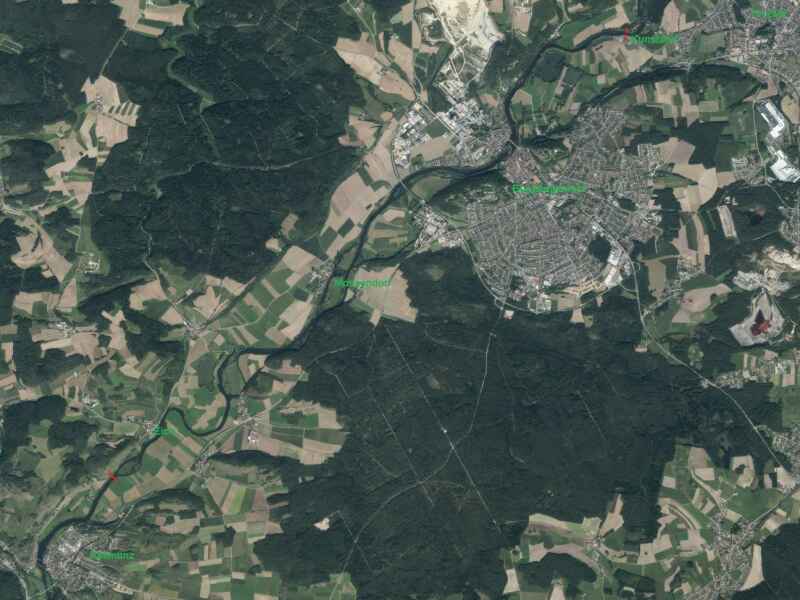 Naab bei Burglengenfeld