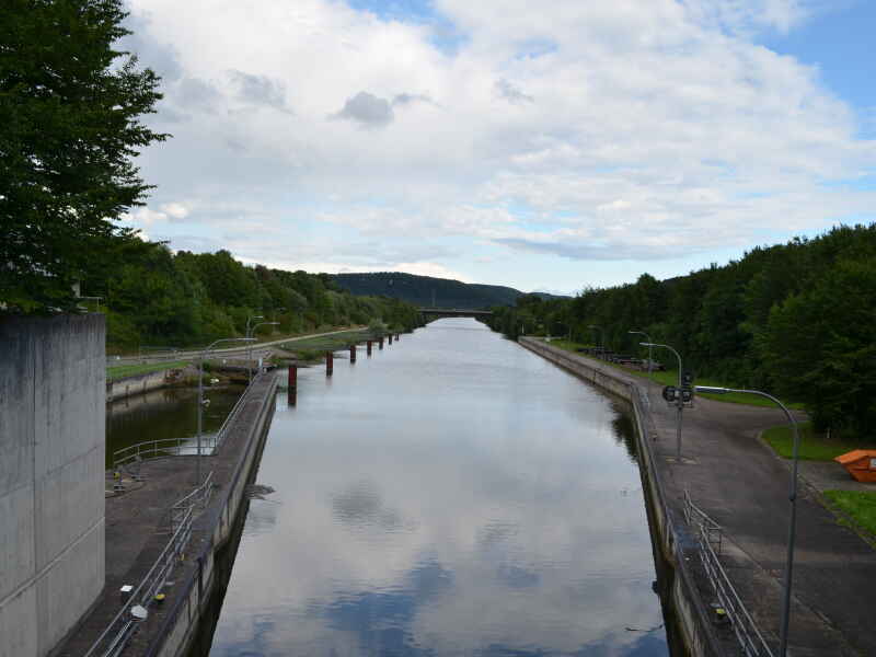 Unterwasser RMD - Kanal von Schleuse Dietfurt bis Kanal KM 142.0 bei Meihern