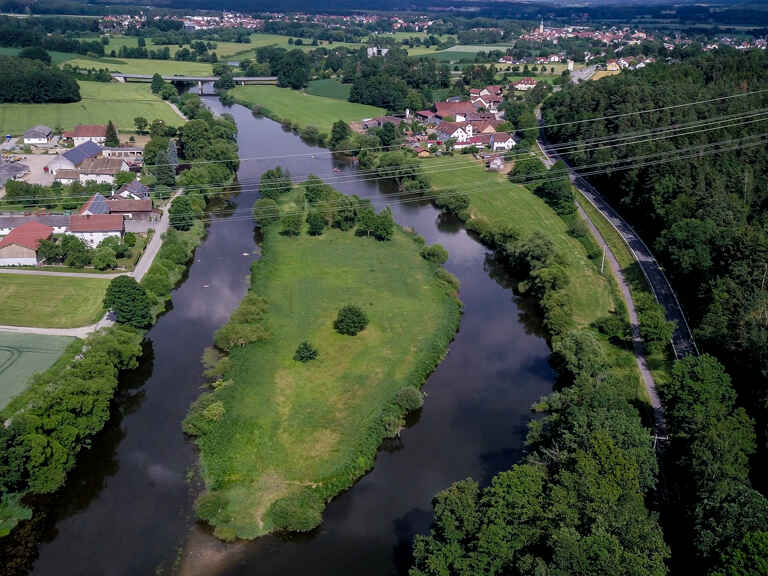 Regen - Gewässerstrecke Pension Eger-Hof